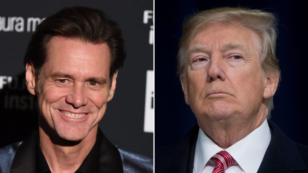 Jim Carrey, Donald Trump