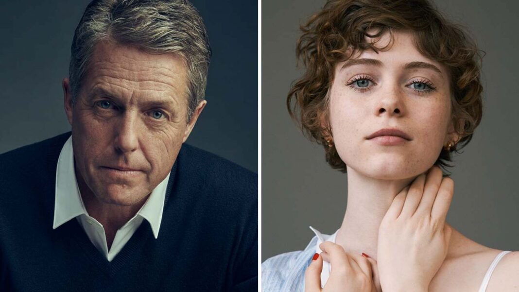 Hugh Grant e Sophia Lillis